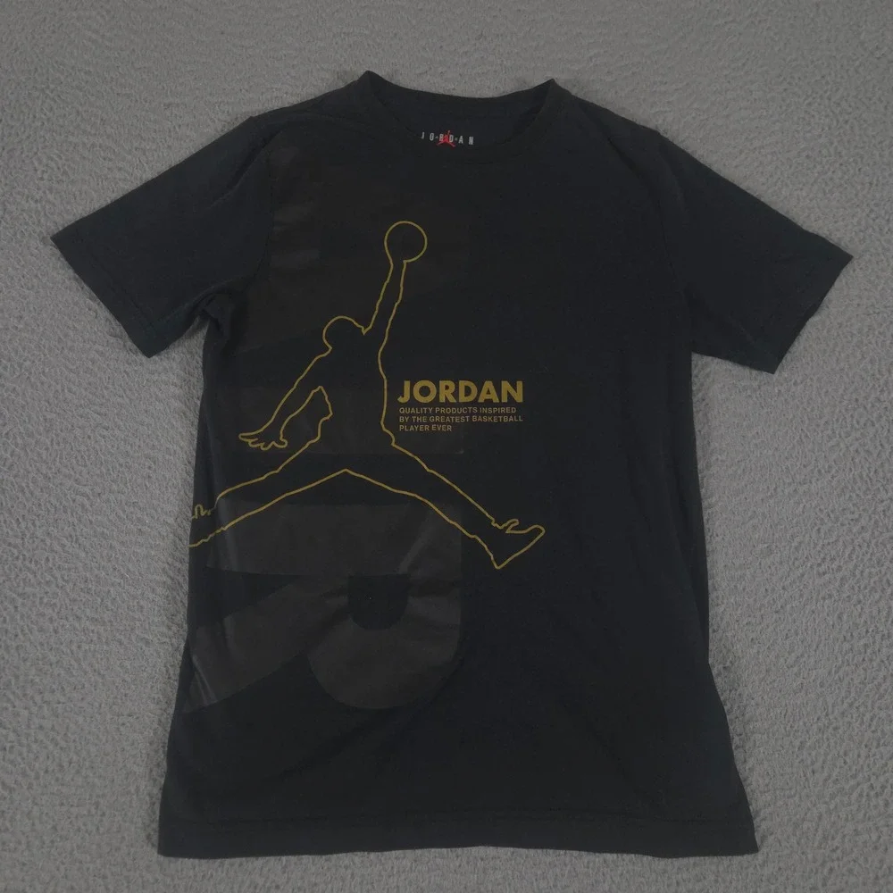 LOT OF 3 Nike x Jordan Shirt Boys XL Multi Therma-FIT Air Flight 23 Logo Hoodie